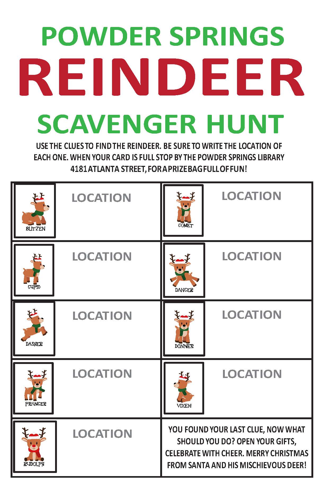 REINDEERScavengerHuntCARD 2025_Page_1